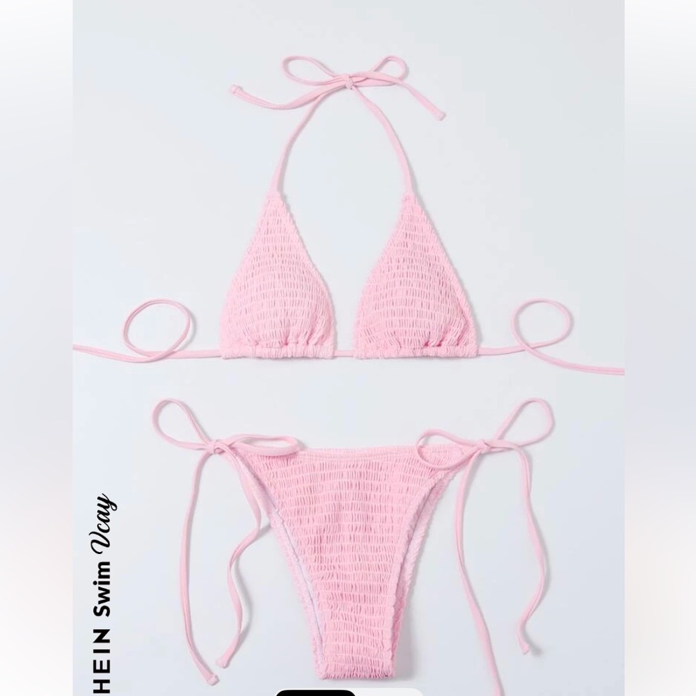 Pink bikini
